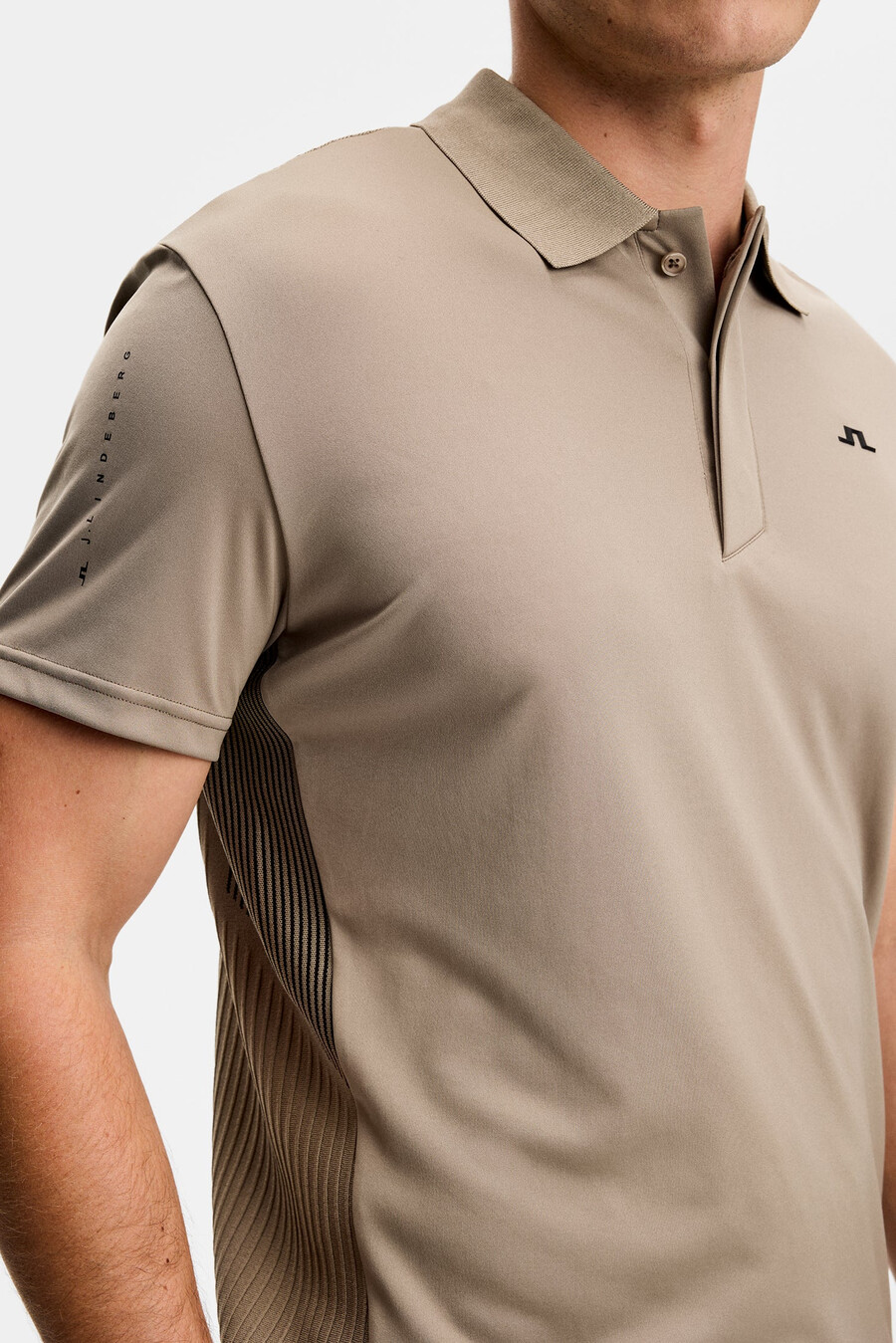 polo hybride en maille neri