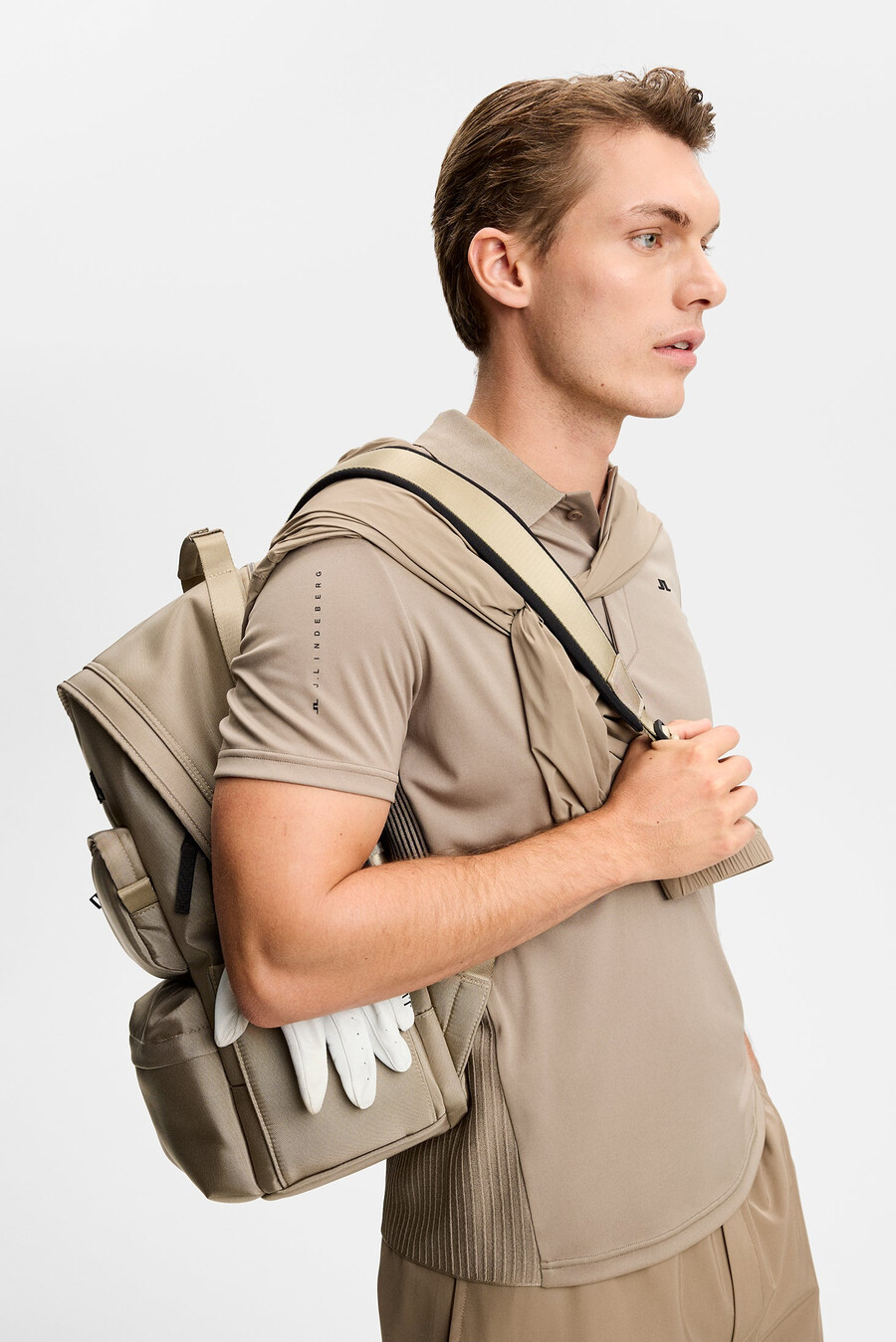polo hybride en maille neri