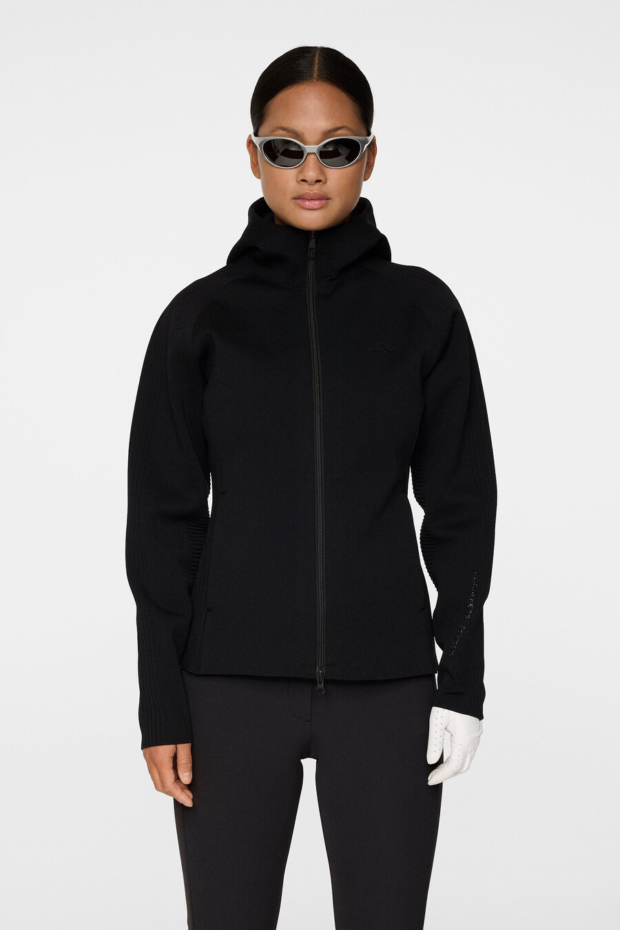 pull zippé en maille solarcore