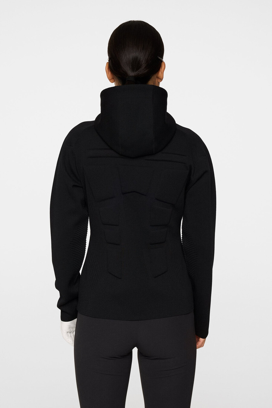pull zippé en maille solarcore