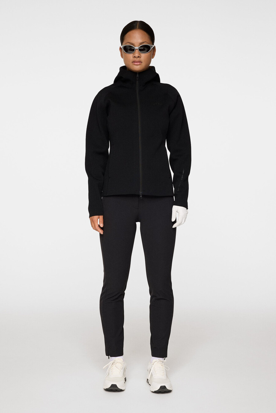 pull zippé en maille solarcore