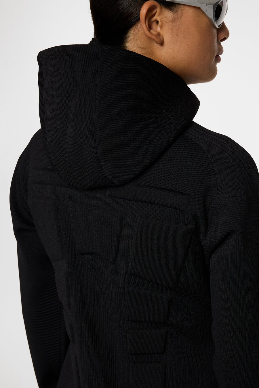 pull zippé en maille solarcore