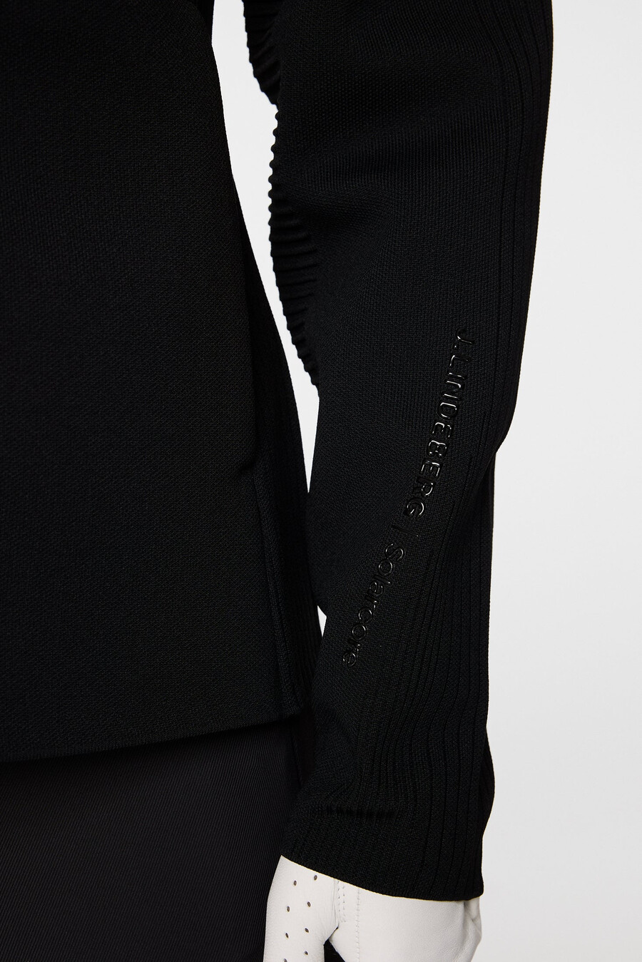 pull zippé en maille solarcore