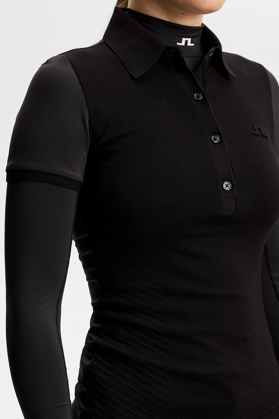 polo hybride en maille kailey