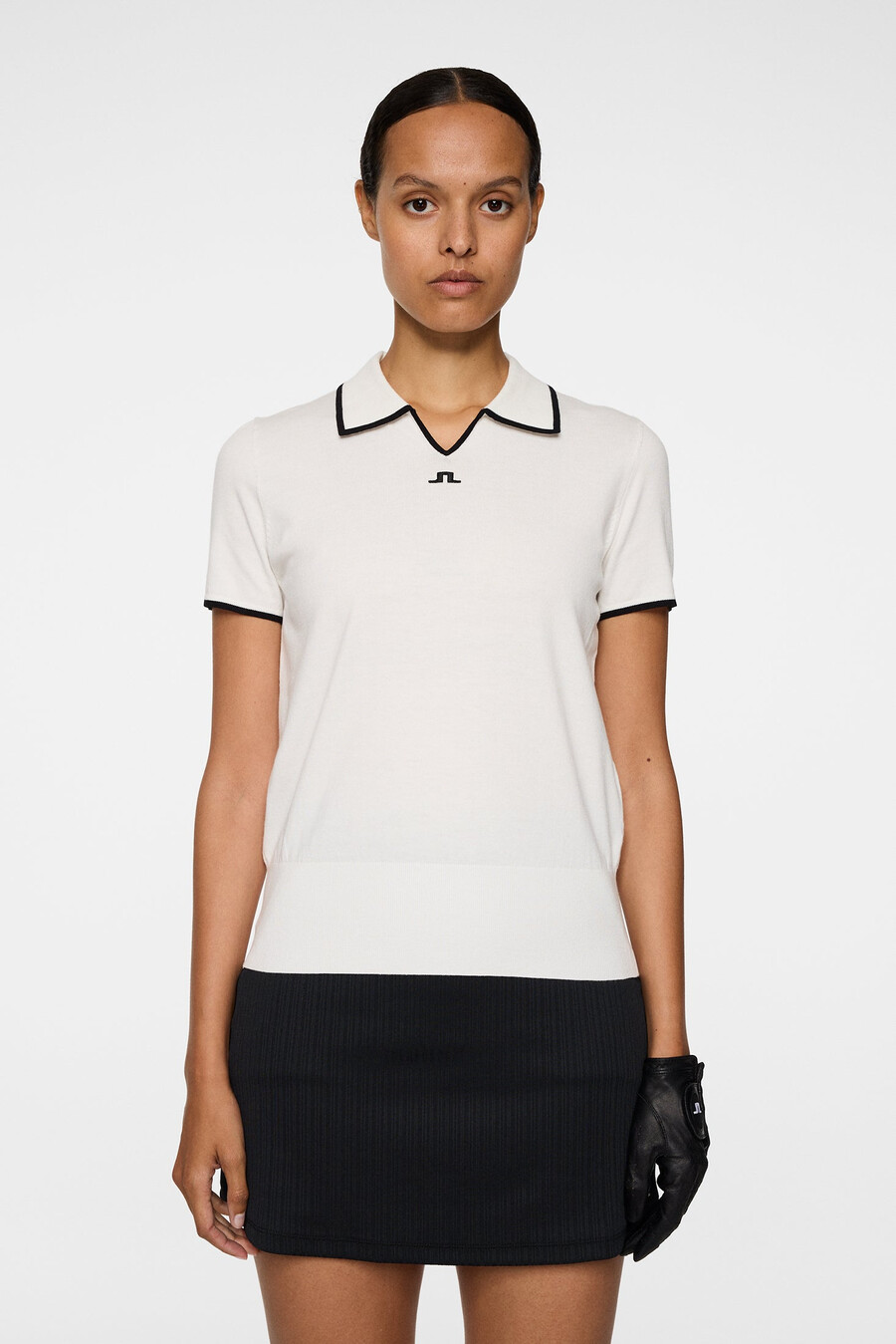 polo en maille malva