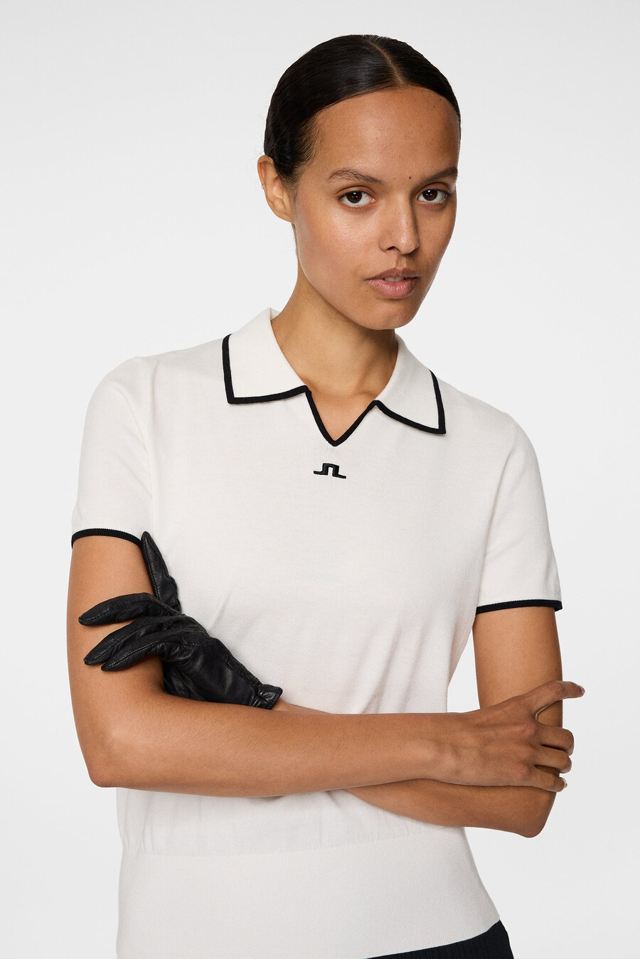 polo en maille malva