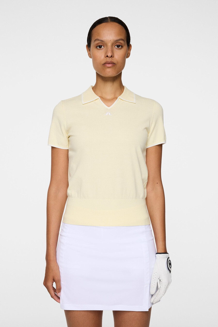 polo en maille malva