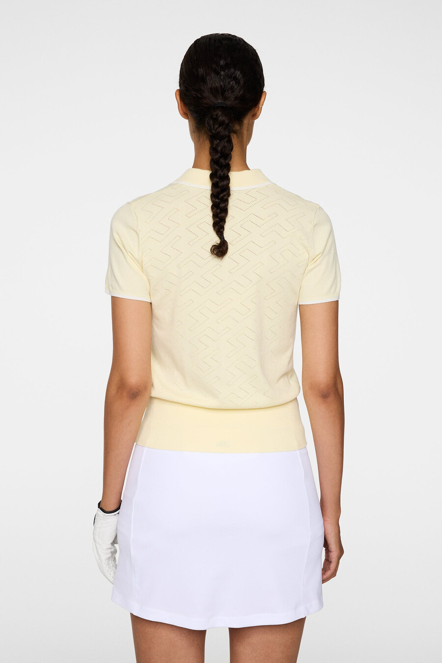 polo en maille malva
