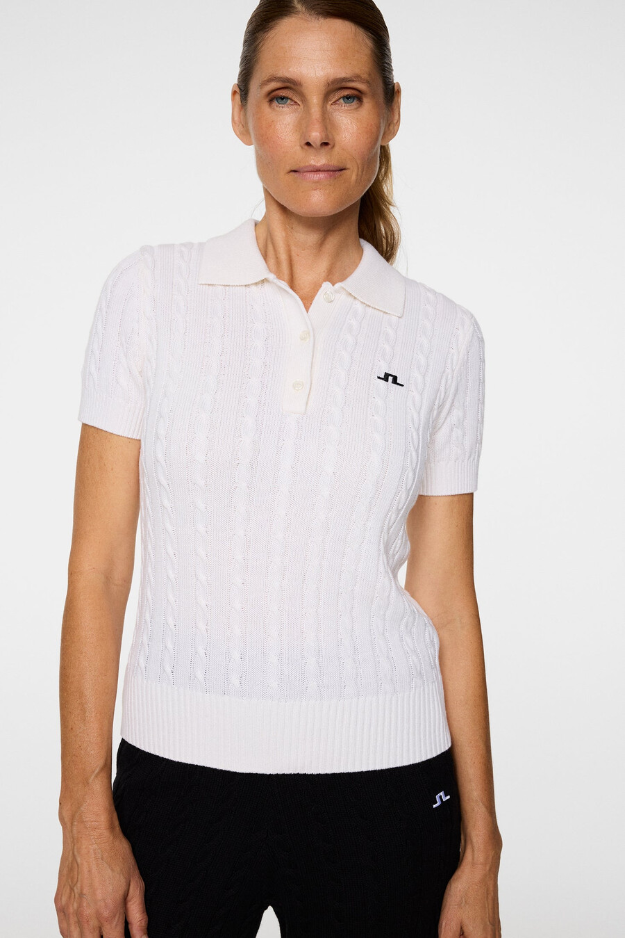 chemise en laine à torsades kinsley