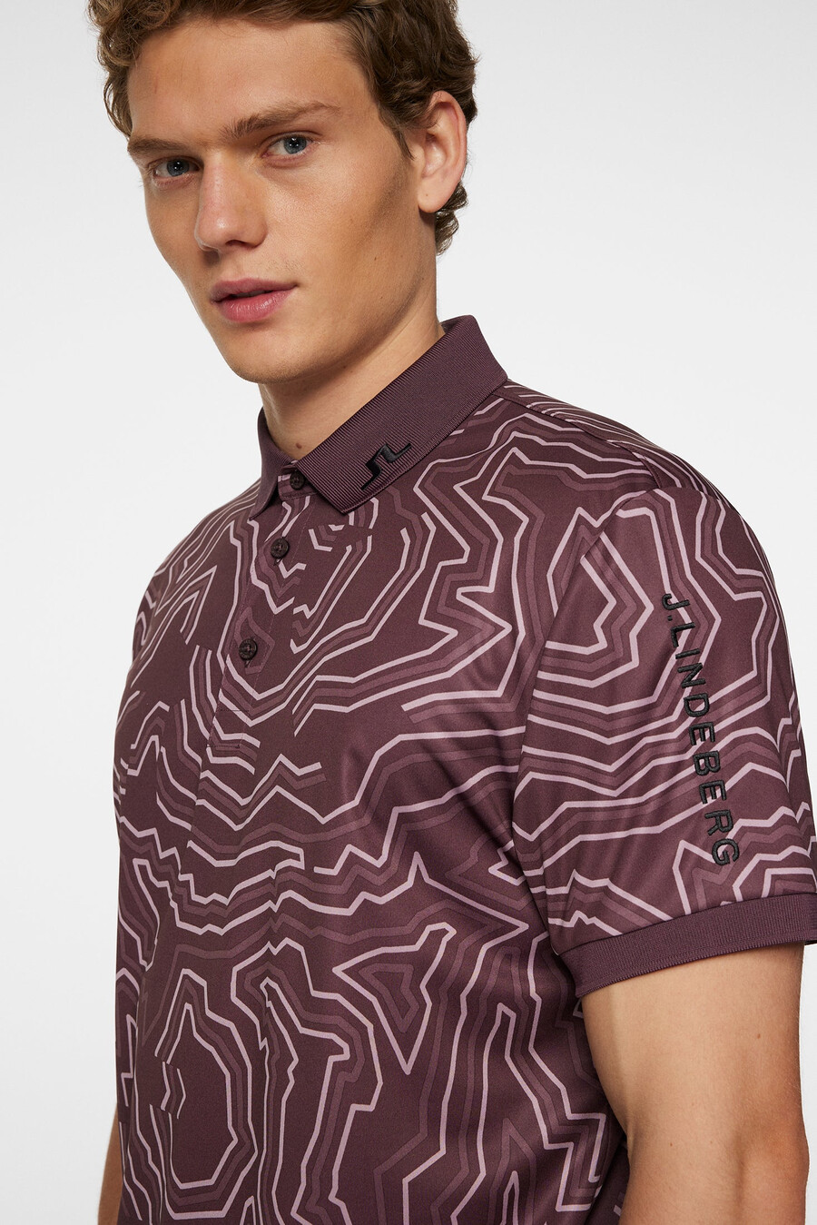 polo imprimé technique tour