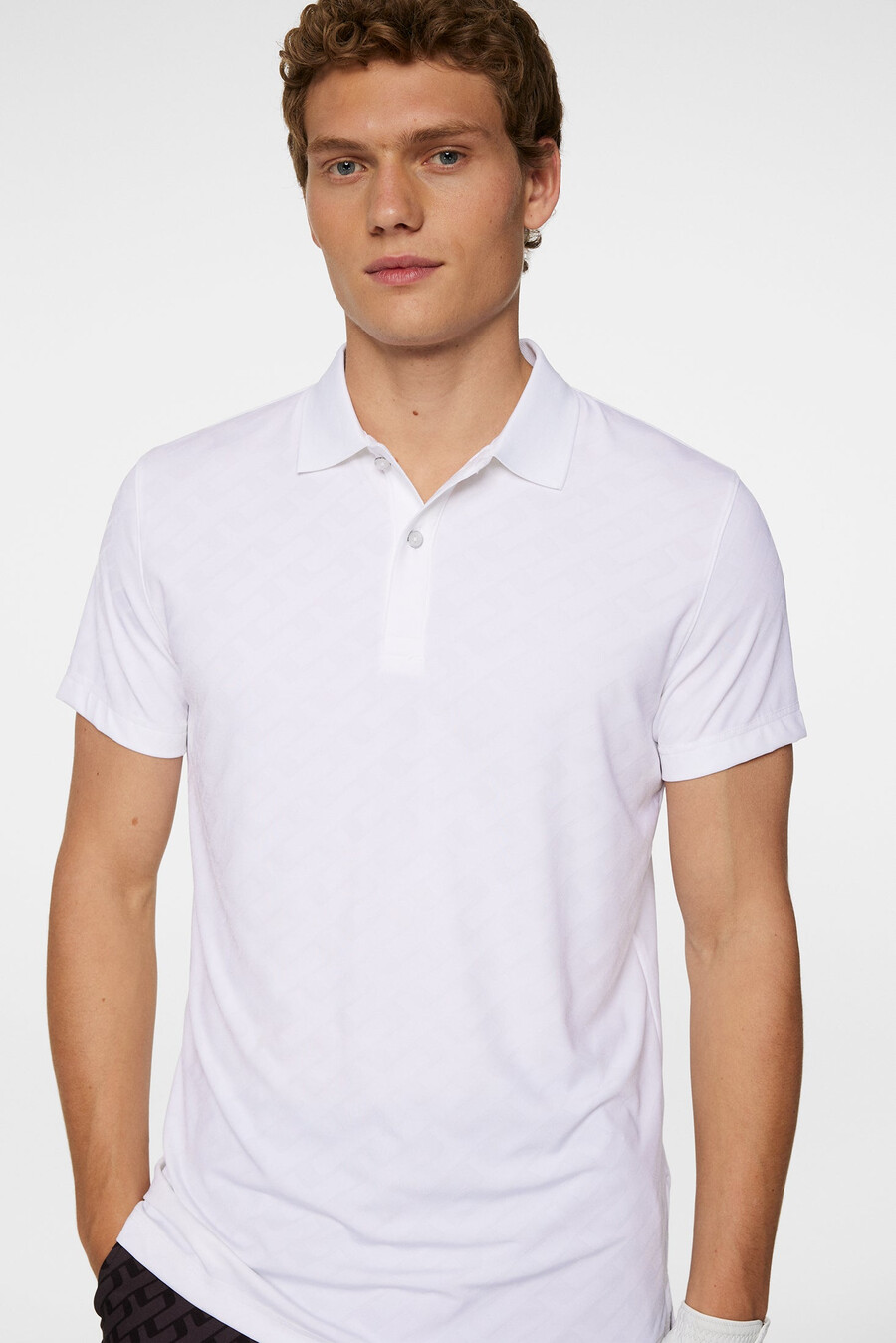 polo jacquard bison