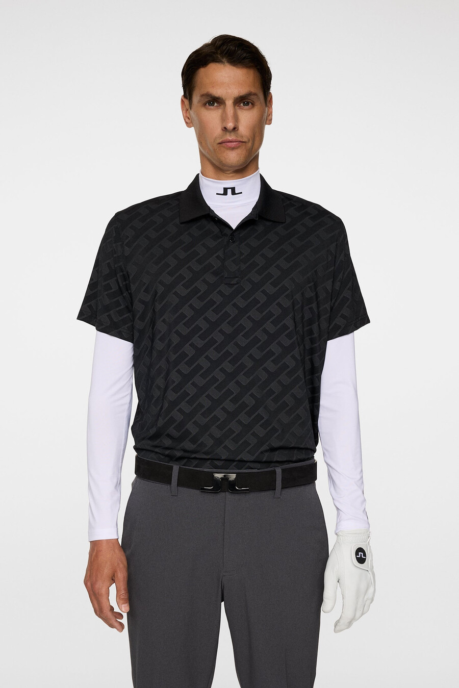 polo jacquard bison