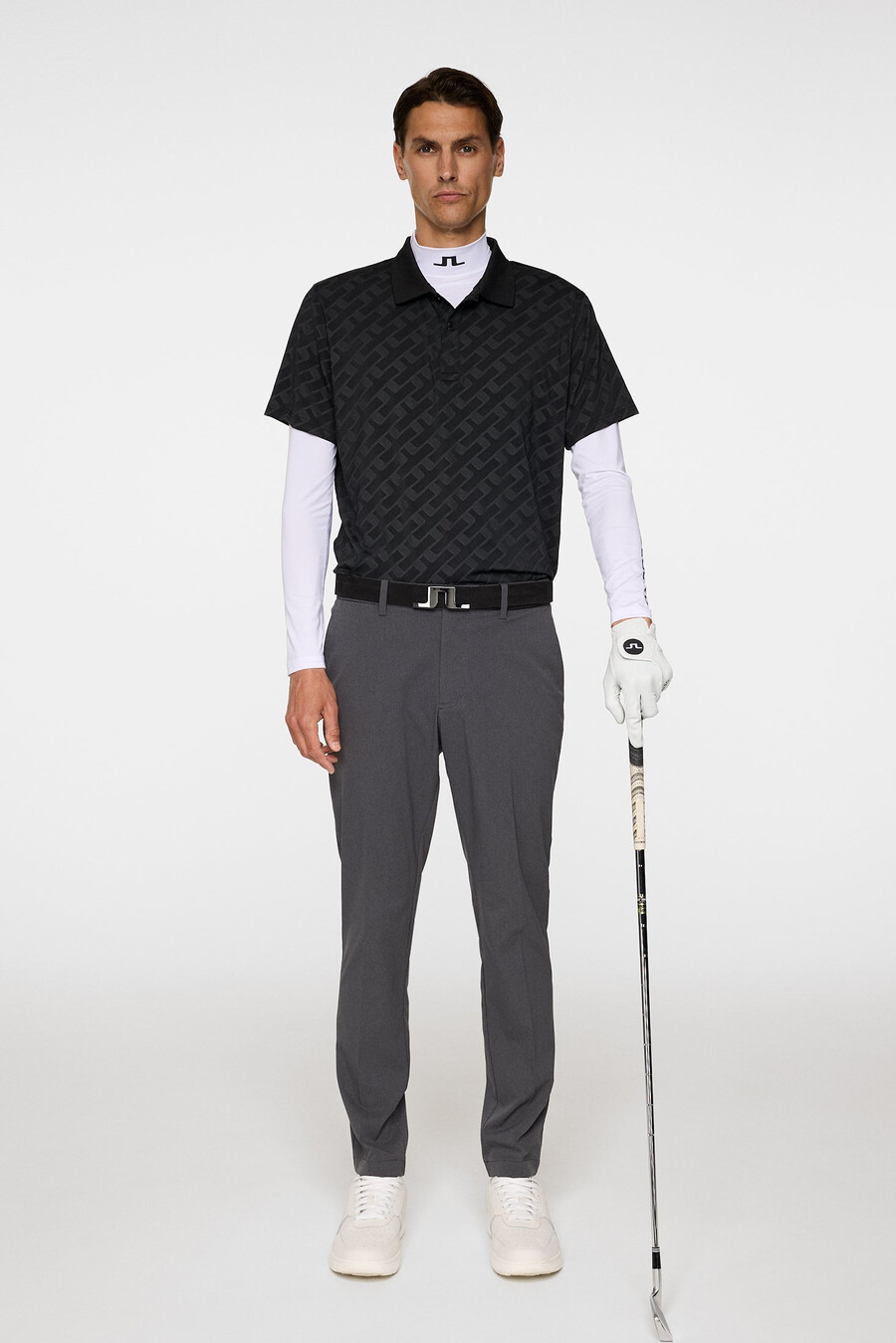 polo jacquard bison
