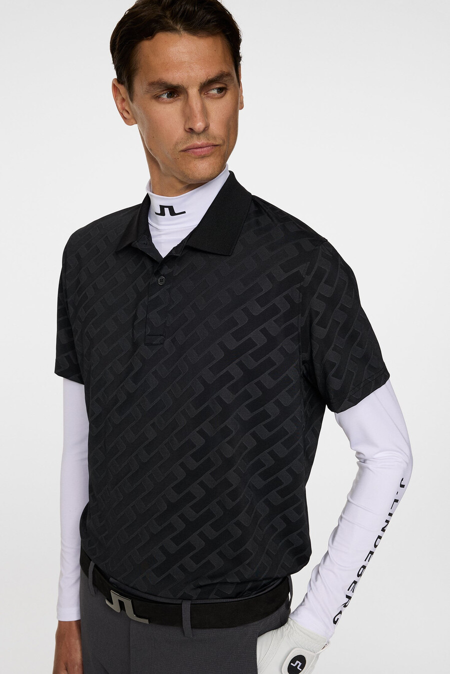 polo jacquard bison