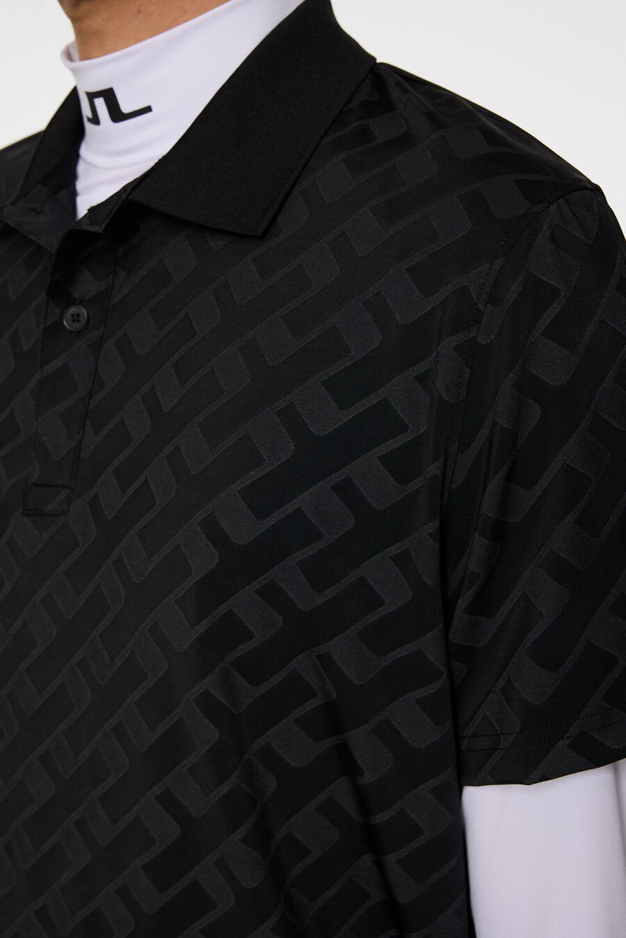 polo jacquard bison
