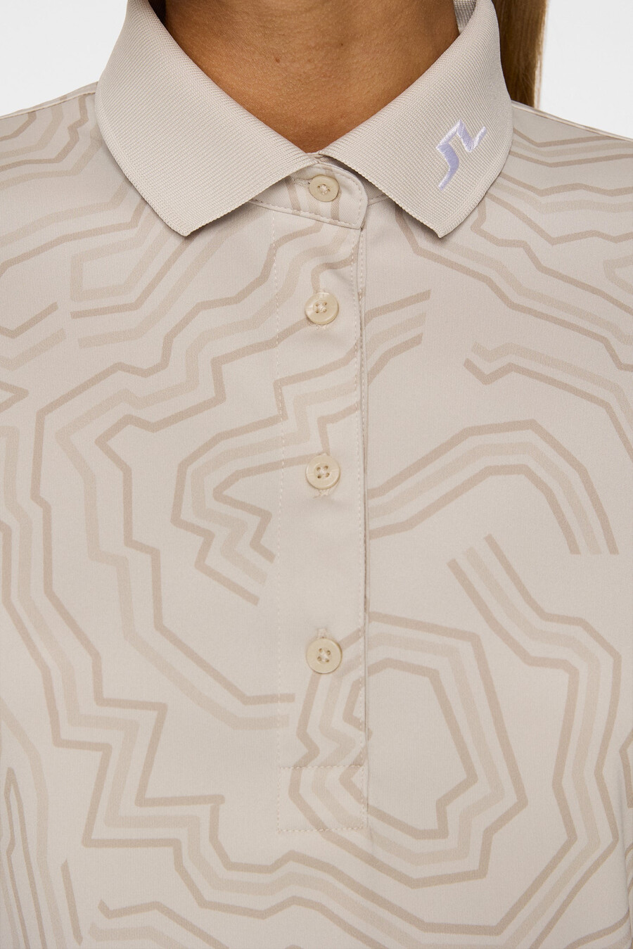 polo imprimé technique tour
