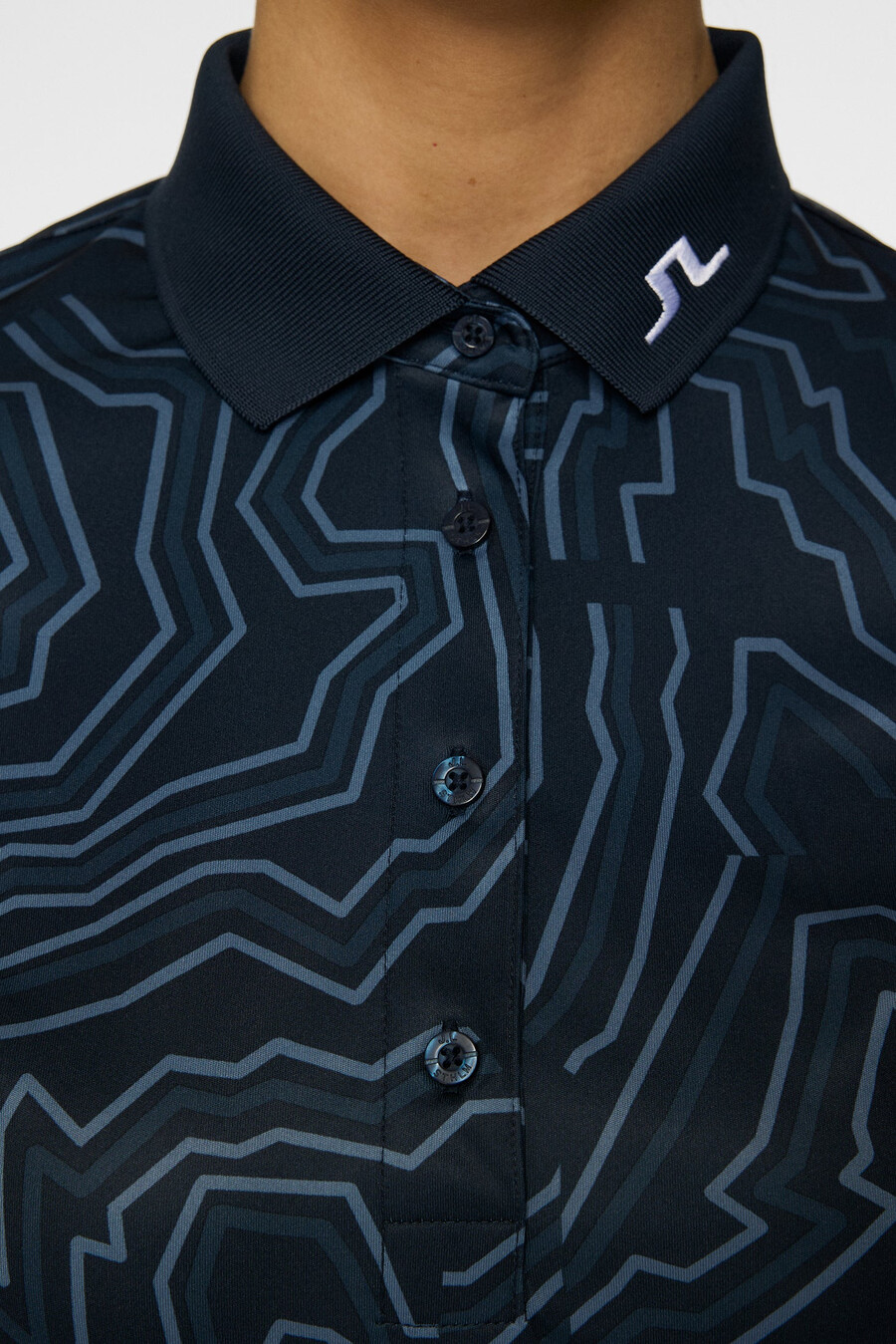 polo imprimé technique tour