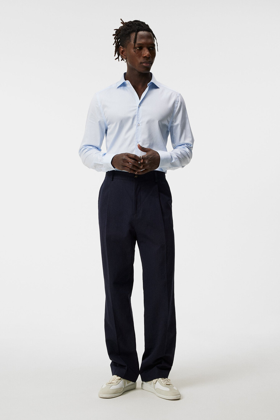 chemise super slim en sergé infroissable