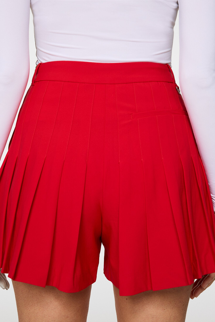 short plissé arella