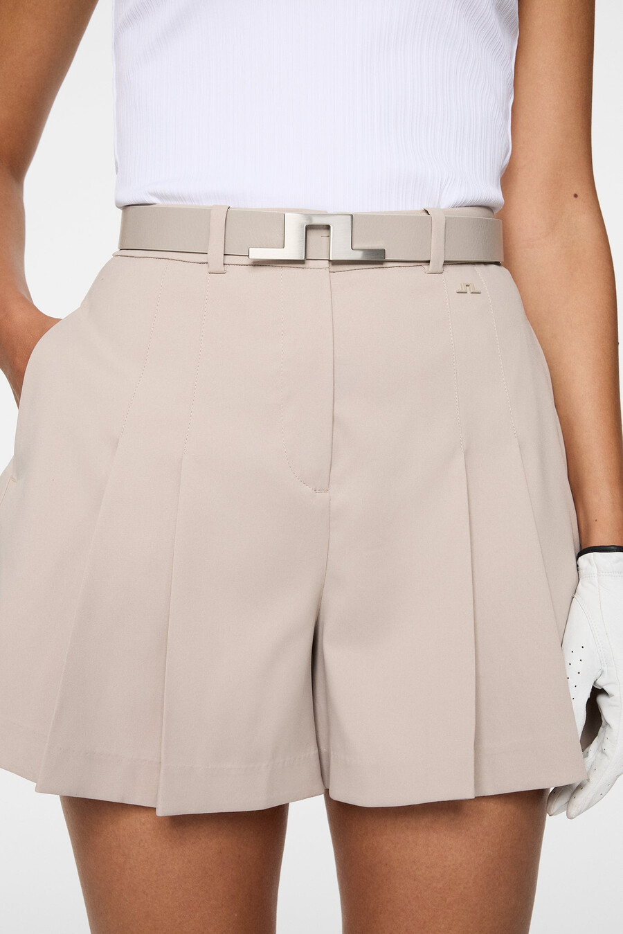 short plissé arella