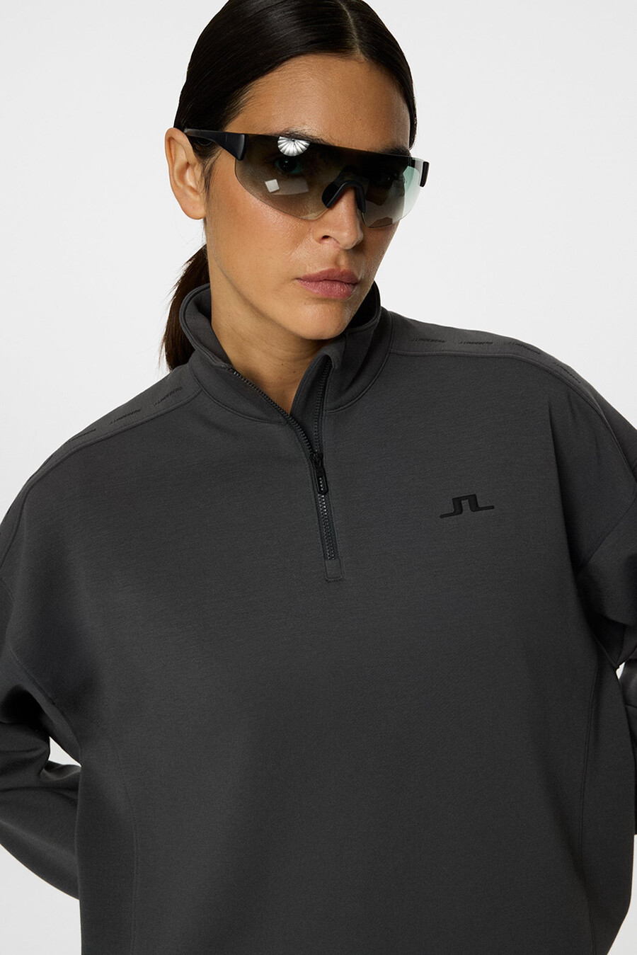 sweat-shirt zippé léger