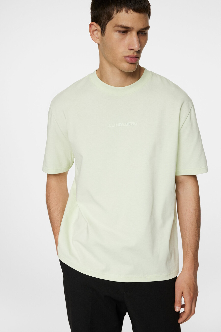 t-shirt hale à logo épais