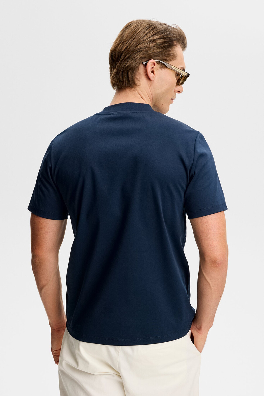t-shirt ace à col montant