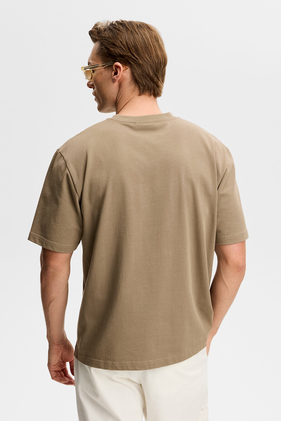 t-shirt hale à logo épais