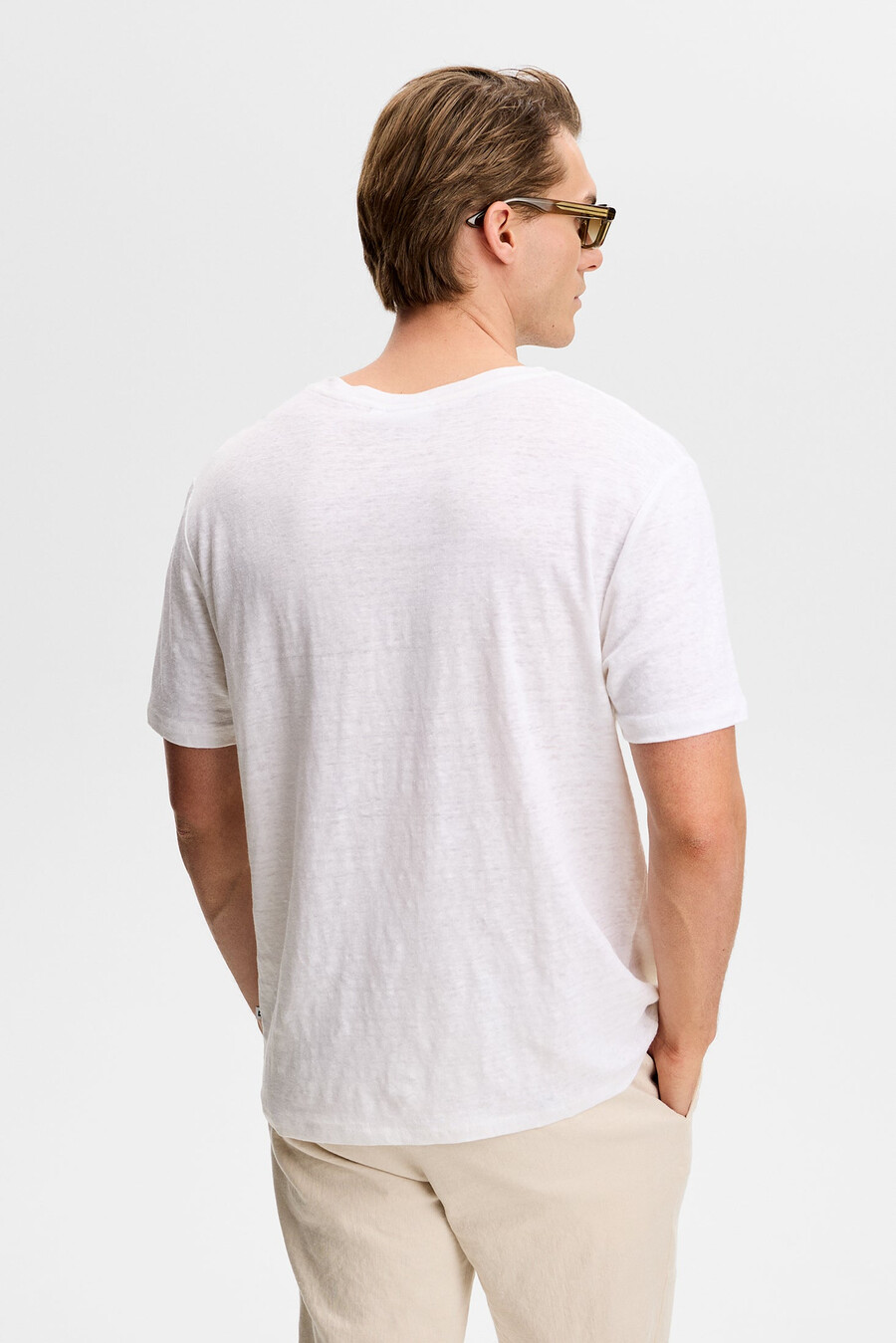 t-shirt en lin coma