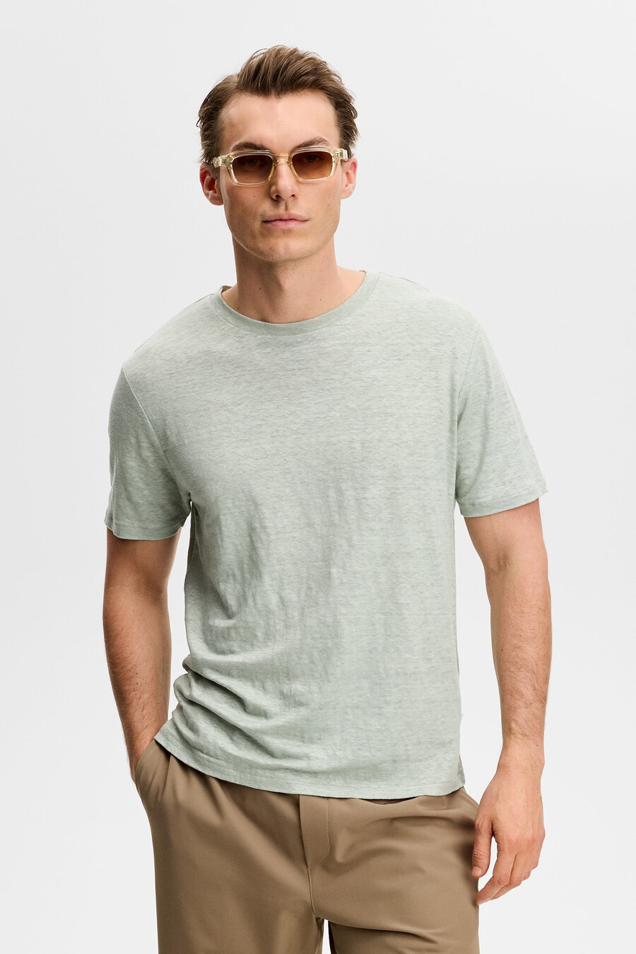 t-shirt en lin coma