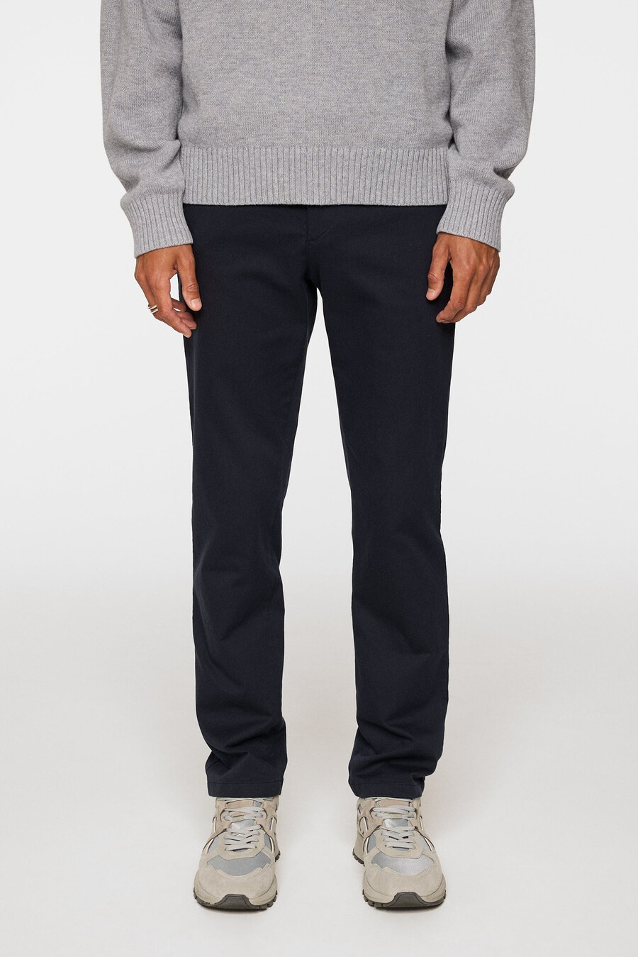 pantalon en flanelle sergée ched