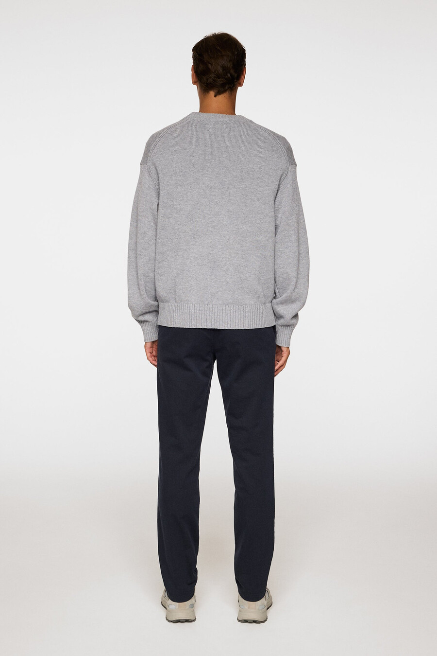 pantalon en flanelle sergée ched