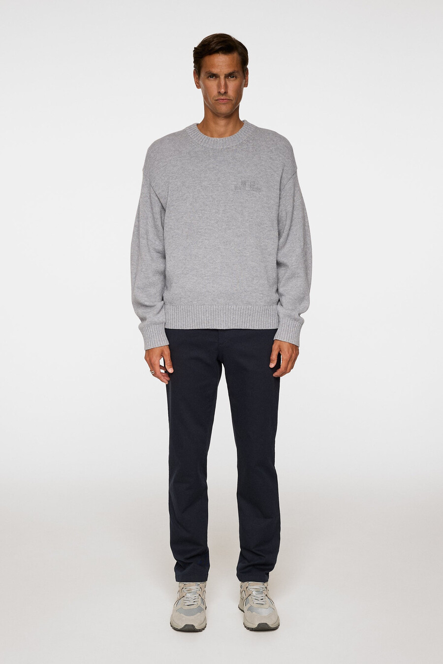 pantalon en flanelle sergée ched