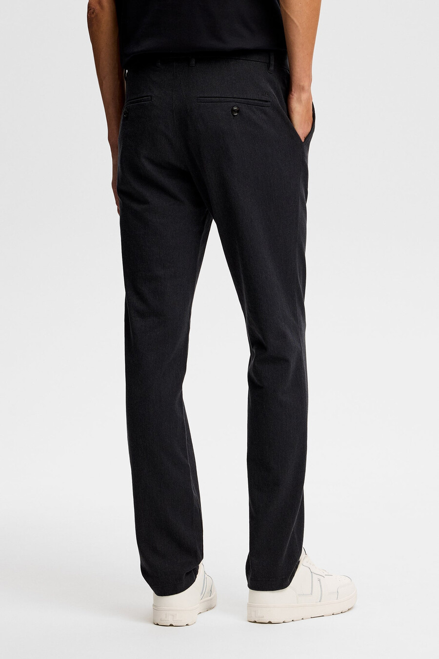 pantalon en flanelle sergée ched