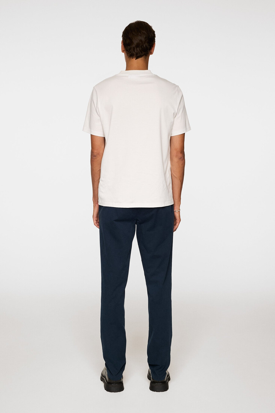 pantalons en coton extensible ched