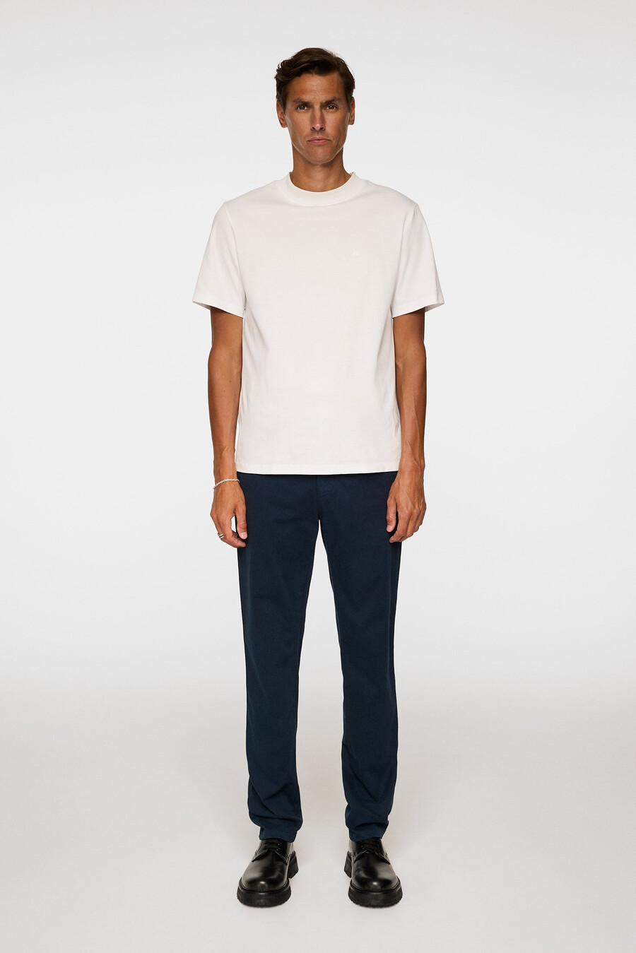 pantalons en coton extensible ched