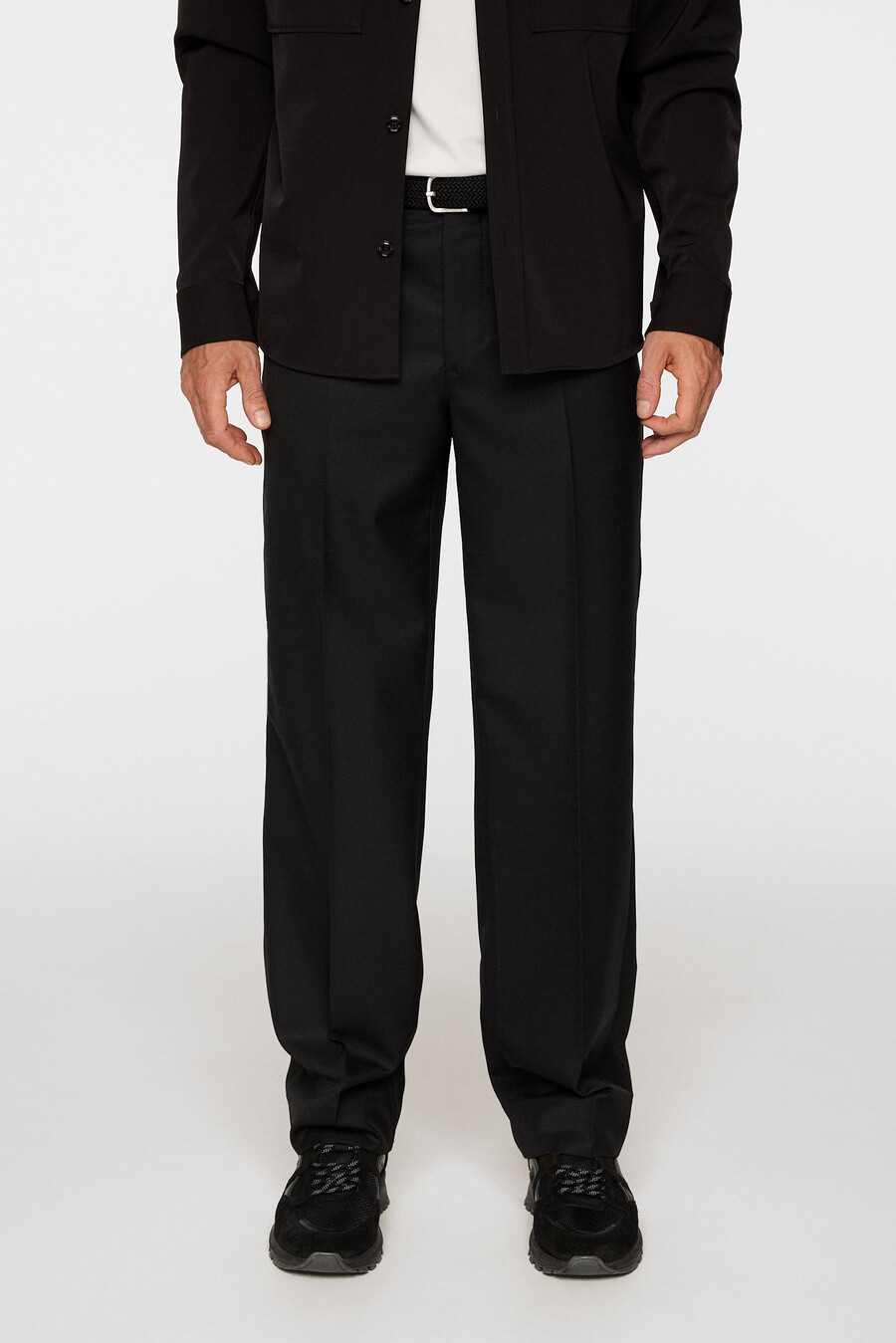 pantalon en sergé gabi sharp