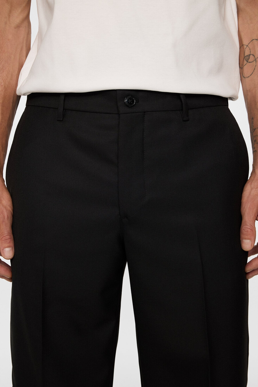 pantalon en sergé gabi sharp