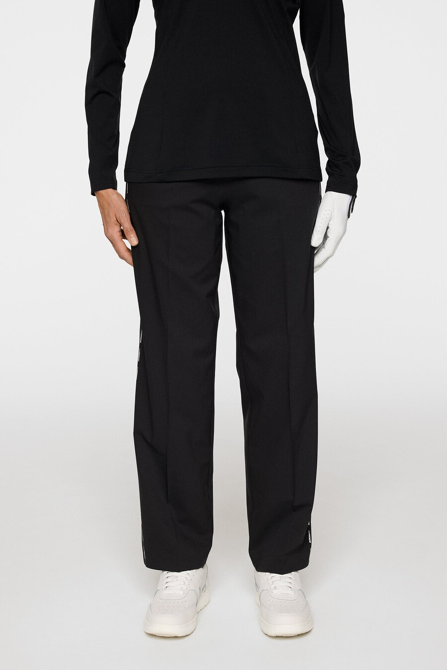 pantalon norah à rayures latérales