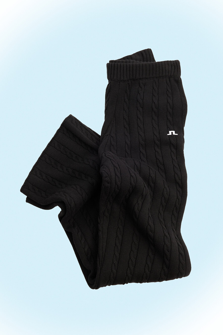 pantalon en laine à torsades kiana